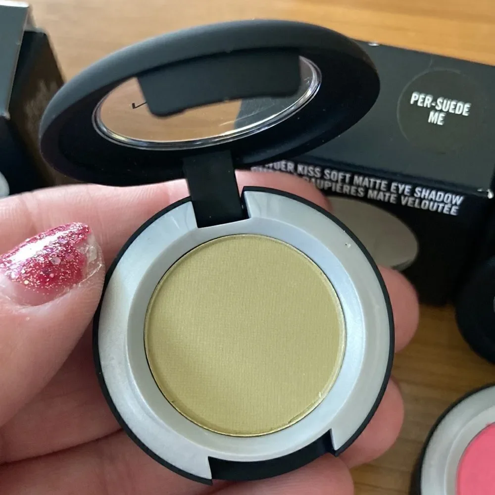 Mac Powder Soft Matte Eyeshadow-My Tweedy, Per-Suede Me & Fall In Love